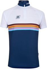 Футболка Noname Combat Unisex 21 Navy/White