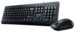 Клавиатура Genius KM-160 черный + мышь