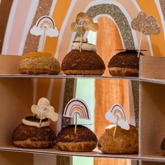 Топперы "Бохо Радуга" 12 шт.