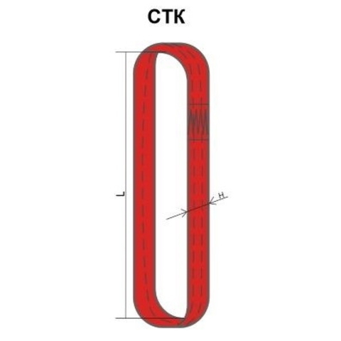 Строп текстильный СТК-4т