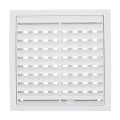 Решетка вентиляц. разъемная 150 х 150 мм пласт. "Эра" 1515П