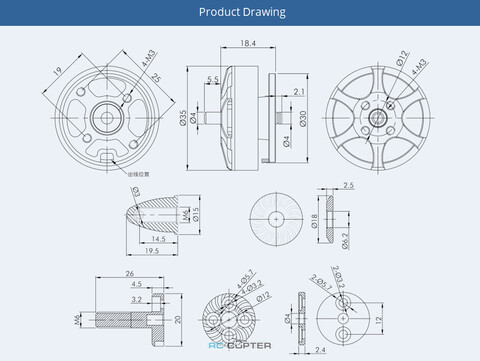 T-Motor MN2806 KV400