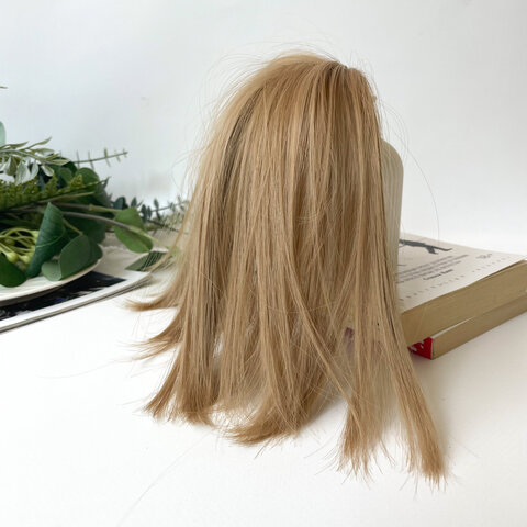 Волосы для кукол, трессы прямые, 25 см*1 метр., светло-русый.