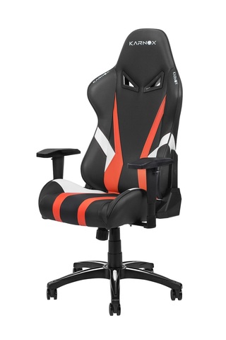 Премиум игровое кресло KARNOX HERO Lava Edition, черно-оранжевый
