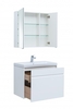 Aquanet 253587 Тумба Палермо 80 цв.белый глянец (253587)