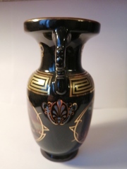 Ваза фарфор 15 см с видами Петербурга