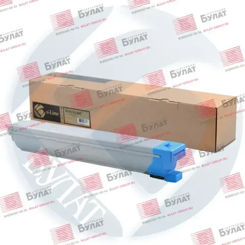 Тонер-картридж БУЛАТ s-Line W9191MC для HP CLJ E77822 (Голубой, 28000 стр.)