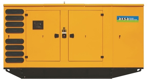 Дизельный генератор Aksa AVP-350 в кожухе