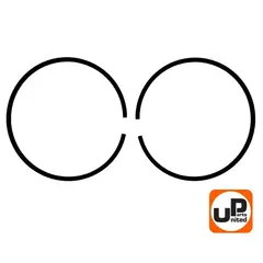 Кольцо поршневое UNITED PARTS d47мм 1,2 , компл 2шт,  для STIHL MS361 11400343008 (90-1136)