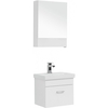 Aquanet 254064 Тумба с раковиной Нота 50 (Moduo Slim) цв.белый (254064)