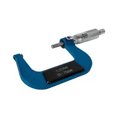 Микрометр КОБАЛЬТ механический, диапазон измерений 50-75 мм, точность 0,01 мм, кейс (919-937)