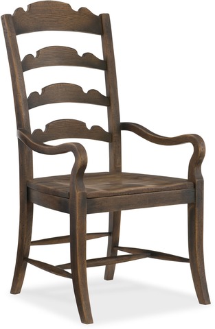 Hooker Furniture Dining Room Twin Sisters Ladderback Arm Chair
