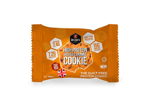 Протеиновое печенье соленая карамель, 60г