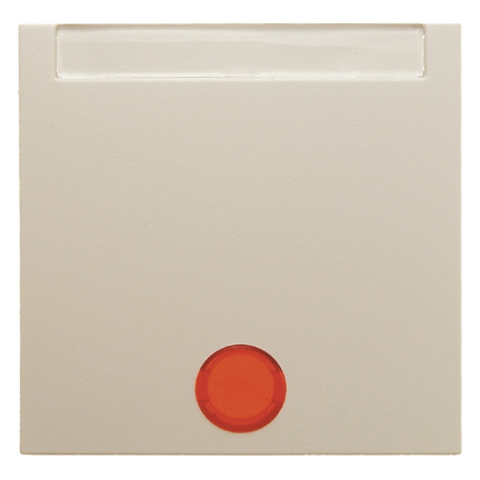 Выключатель одноклавишный, кнопочный (замыкающий контакт) в комплекте с 5 линзами и полем для надписи 10 А 250 В~. Цвет Бежевый. Berker (Беркер). S.1. 16288982+5031+1687