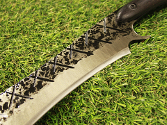 Нож-кинжал "Коршун", ст45 6 мм, длина 37,5 см. ручка - ясень