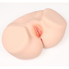 Мастурбатор-полуторс с двойным слоем материала Vanilla Onahole Real Vagina - 