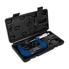 Микрометр КОБАЛЬТ механический, диапазон измерений 50-75 мм, точность 0,01 мм, кейс (919-937)