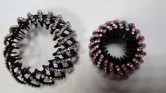 Заколка краб на пучек