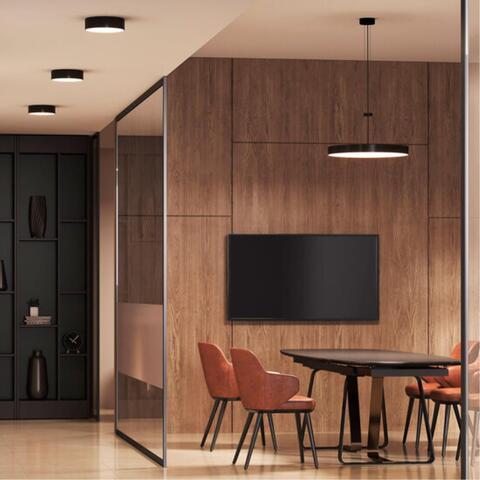 Потолочный светодиодный светильник Arte Lamp FADO A6699PL-1BK