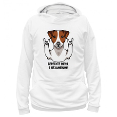 Толстовка "Джек Рассел - незаменим"