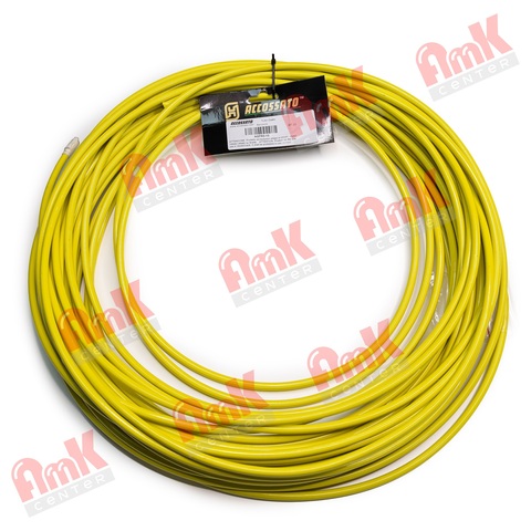 AGFRO-10 Шланг армированный AN03 (жёлтая оплётка Giallo) Цена за м. Accossato