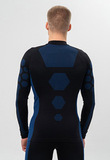 Комплект термобелья Nordski Snake Black/Blue мужской