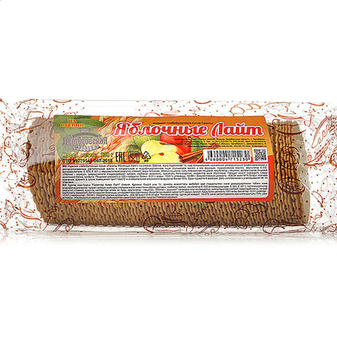 Галеты Яблочные Лайт на стевии Демидовская Забава 230гр