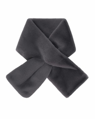 Короткий меховой шарф