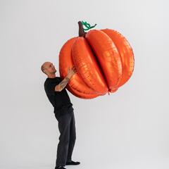 Фольгированная фигура Хэллоуинская Ходячая Тыква