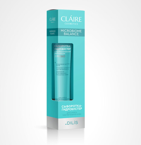 Claire cosmetics MICROBIOME BALANCE Сыворотка-гидробустер для сухой и чувствительной кожи 20мл