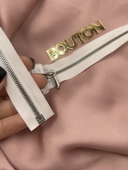 Молния металл Riri, 3 мм, разъёмная, цвет 2101, белый