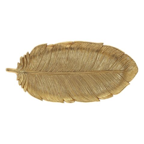 Декоративное блюдо (34,5*16*2 см) - Золото - купить