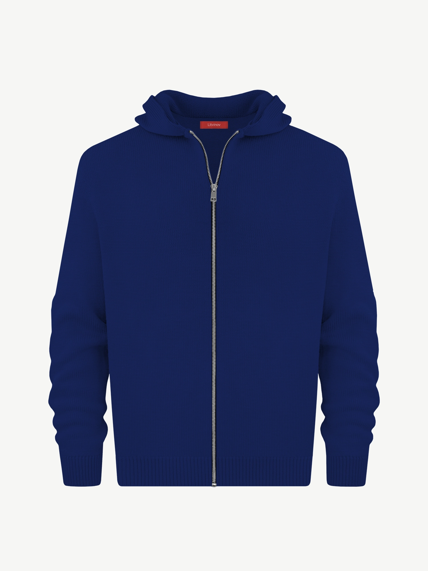 Толстовка на замке из экохлопка