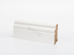 Плинтус МДФ W31-70 Белый 70х16х2050