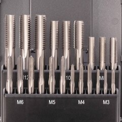 Набор метчиков комплектных M3 -M12 HSS-G DIN352 21пр Ruko 245001RO