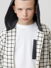 рубашка  для мальчика  КР 302780/молочный 1001 Н018 к602