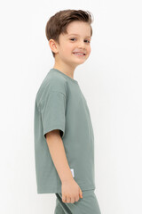 фуфайка  для мальчика  КР 302401/полынь