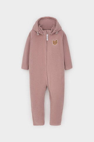 комбинезон  для девочки  ФЛ 60007/серая пудра