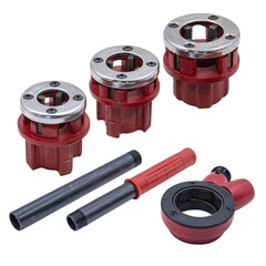 43-7-000 Набор для нарезания трубной резьбы пластмассовый кейс, 6 предметов РемоКолор