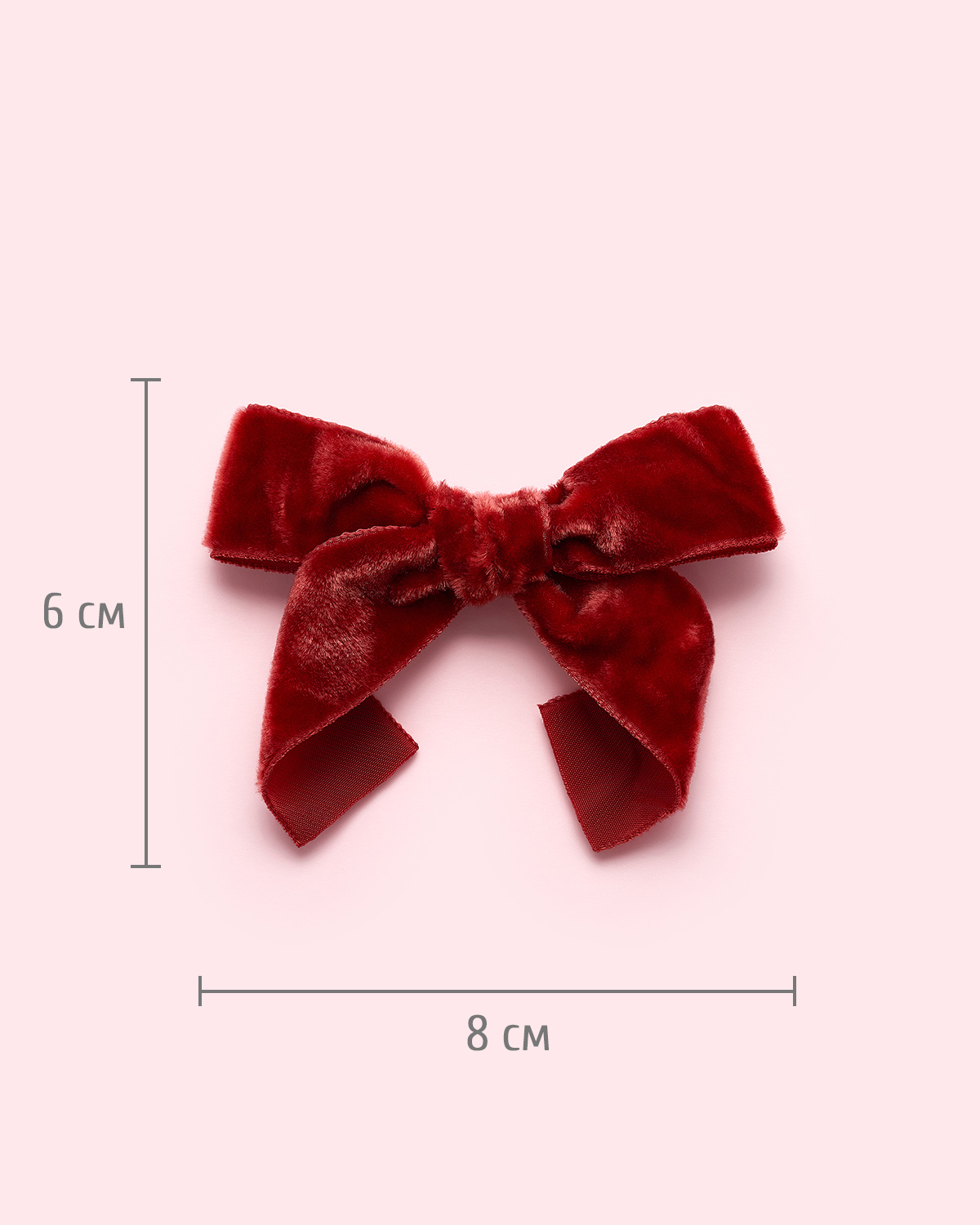 Бархатный бантик VELVETIN VINTAGE