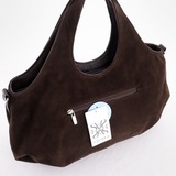 Сумка Саломея 507 эко-замша кофе