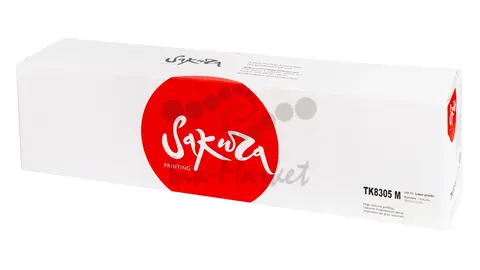 Картридж Sakura TK8305M (1T02LKBNL0) для Kyocera MitaTASKalfa3050ci, 3051ci, 3550ci, 3551ci, пурпурный, 15000 к.