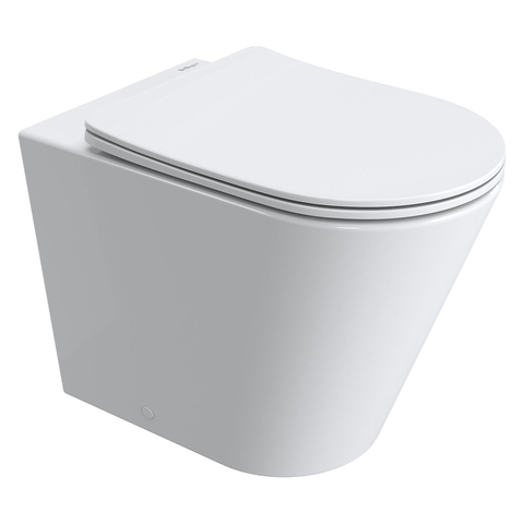 BelBagno BB1003CB-TOR/SC FLAY-TOR Унитаз приставной безободковый с сиденьем дюропласт soft close, BB1003CB-TOR/SC