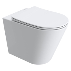 BelBagno BB1003CB-TOR/SC FLAY-TOR Унитаз приставной безободковый с сиденьем дюропласт soft close, BB1003CB-TOR/SC фото