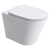 BelBagno BB1003CB-TOR/SC FLAY-TOR Унитаз приставной безободковый с сиденьем дюропласт soft close, BB1003CB-TOR/SC