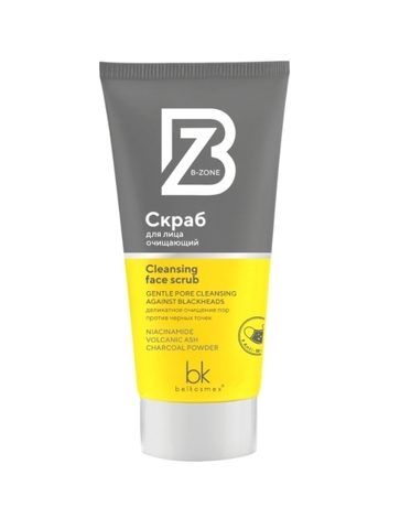 B-Zone Скраб для лица очищающий 60г BelKosmex