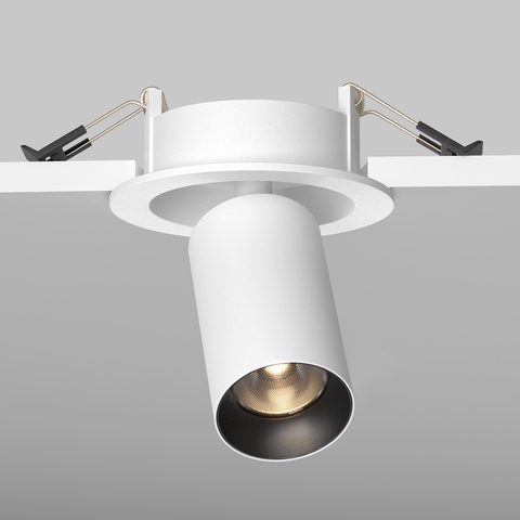 Встраиваемый светильник Maytoni Focus led C071CL-7W3K-WB