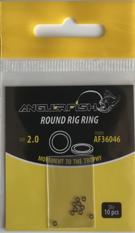 Anglerfish Round rig rings ф2.0 мм Кольцо (продажа от 5 шт)