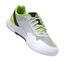 Теннисные кроссовки Adidas Defiant Speed 2 M - white/lime/black