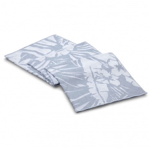 Полотенце пляжное 100x180 L'appartement Botanic Light Light blue голубой